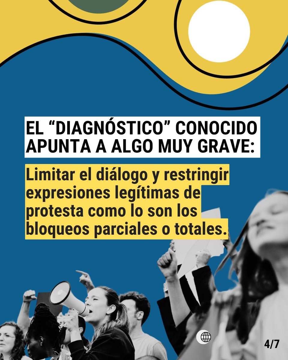 TembloresOng's tweet photo. 🚨 #Alerta: La Protesta Social está en riesgo. 

📢📢El Gobierno pretende modificar el Decreto 003 de 2021, que protege el derecho a la protesta.

Exigimos diálogo, transparencia y concertación con las organizaciones sociales y de DD. HH. https://t.co/G2CJk1XS5Q
