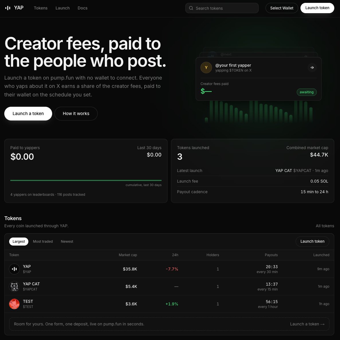 useyapdotfun's tweet photo. The first $YAP distribution is in 20 minutes. https://t.co/3wyrOrLz8y