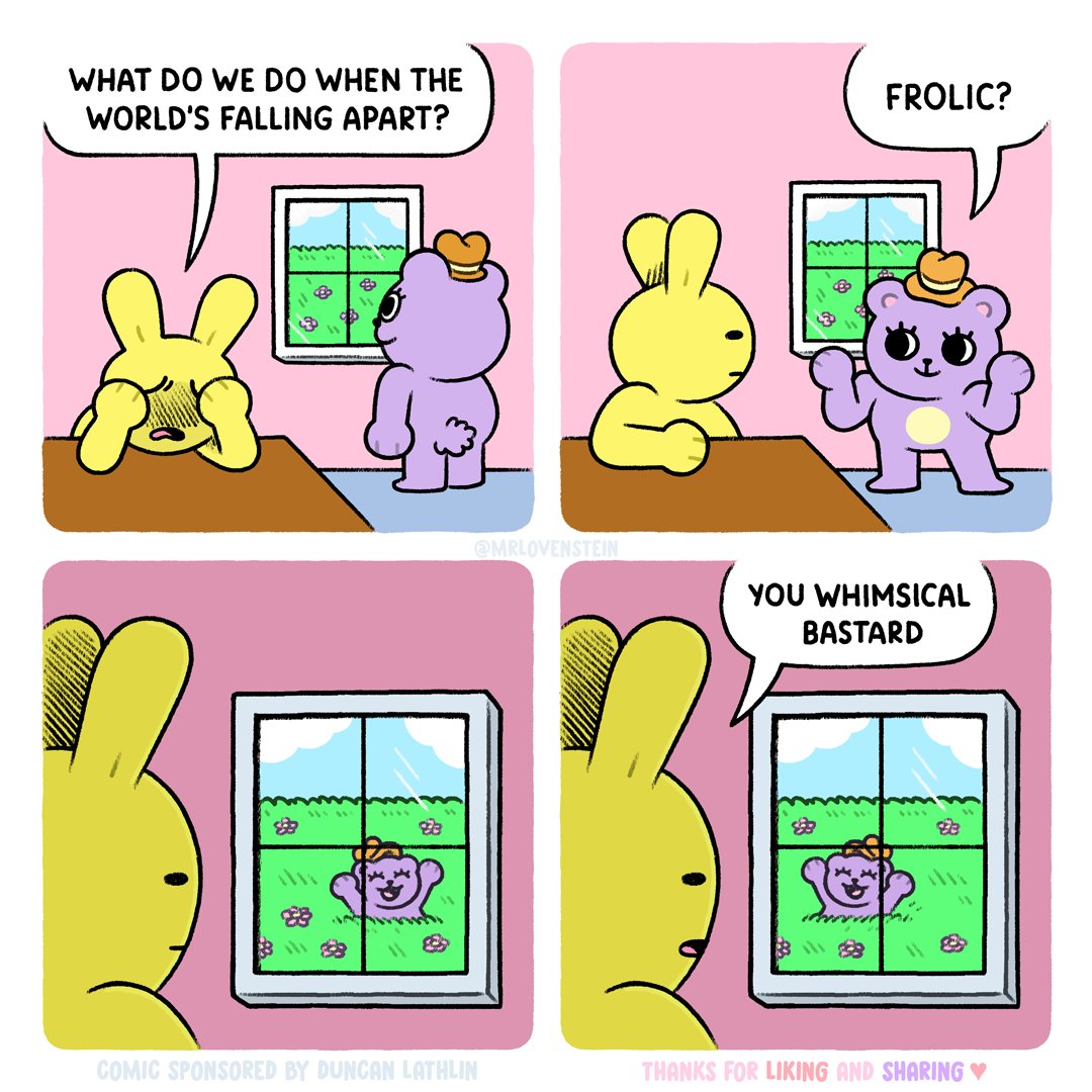 MrLovenstein's tweet photo. Secret Panel HERE 🐻 https://t.co/d32GjtMukt https://t.co/h9WTvPIQ1N