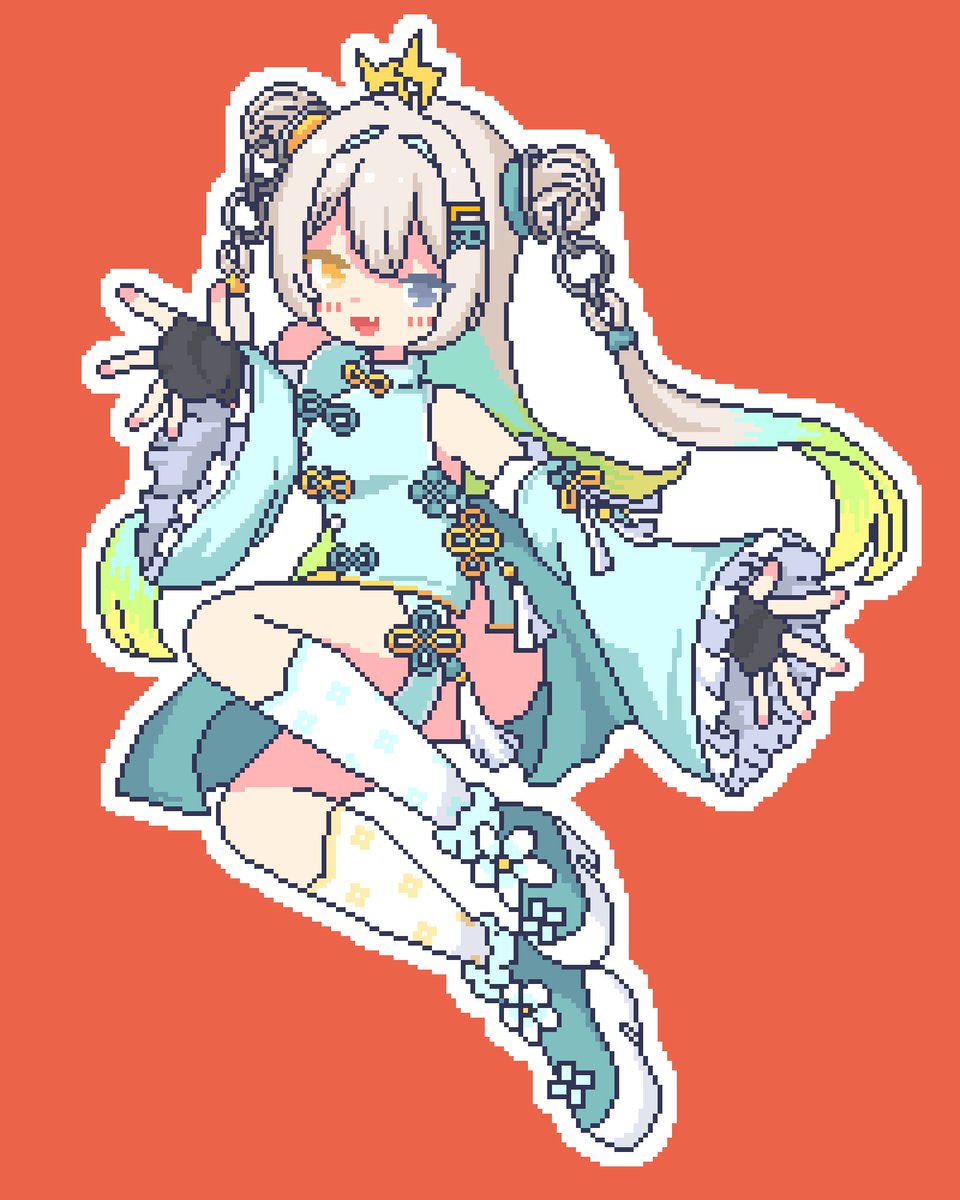 SnKaKDot's tweet photo. 自分の曲の動画用に描いたんですが絵だけ描いて曲はまだ作ってないので一旦チャイナルウルを見てください
かわいいですね

#LeuRart https://t.co/5QfQqDrea1