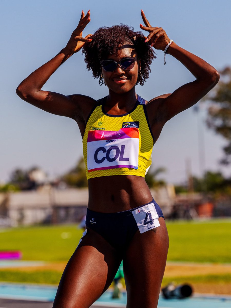 PanamSports's tweet photo. ¡COLOMBIA VUELA EN EL RELEVO 4x100M FEMENINO! 🥇🔥

Marleth Ospino, Angélica Gamboa, Danna Bánquez y María Marulanda dominaron la pista de principio a fin, conquistando la presea dorada e imponiendo marca histórica de 44.36s (SGR) en los #Suramericanos2026. 🏆✨

📺 Sigue las mejores pruebas del atletismo EN VIVO por el Panam Sports Channel.

#Suramericanos2026 #PanamSports #panamsportschannel