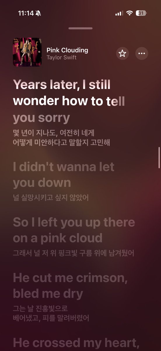 milaswift1213's tweet photo. 결국 너를 상처주고 떠나 만난 남자가 나를 상처 입히고 그 관계가 완전히 끝난 뒤에야 너를 상처입힌 과거의 나와 온전히 마주하고 너에게 미안하다고 지금은 네가 정말 행복하길 빈다는 노래를 테일러가 그 톰히들스턴한테 10년이 지나서 썼다니 이게 올해 일어난 일 중에 제일 비현실적임 ㅋㅋㅋㅋ https://t.co/gcZGT7cfD6
