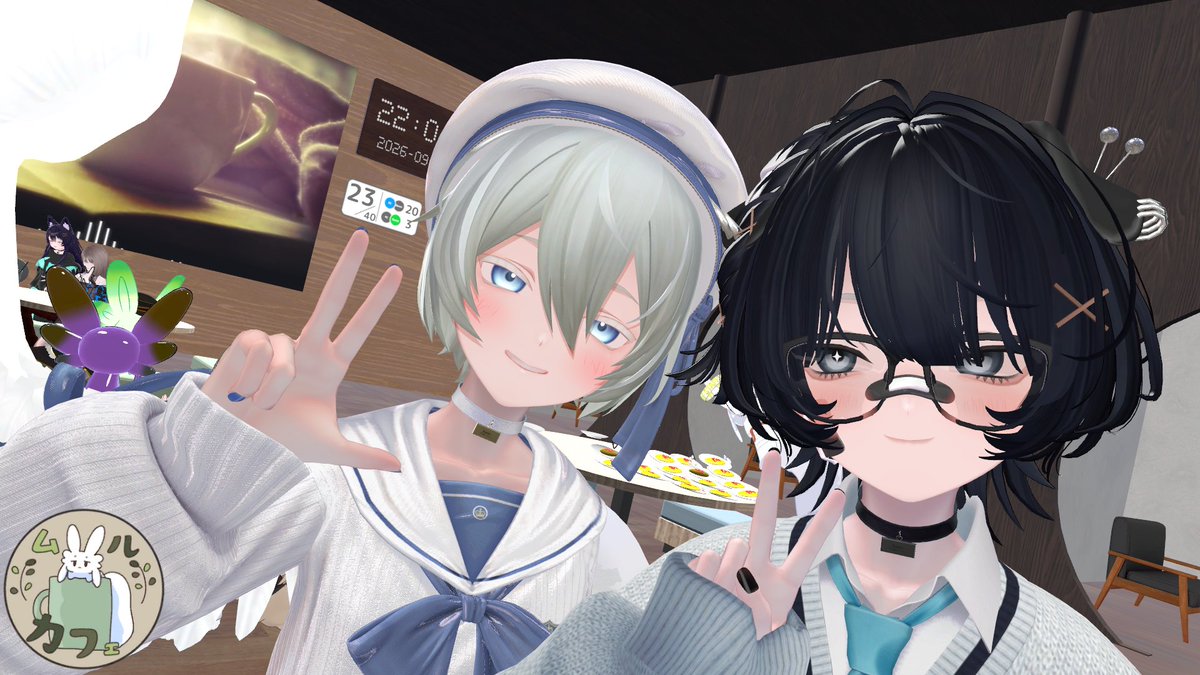 hatanaka1116's tweet photo. #ムルカフェ
途中からだけど行ってきた！✌️
ドヤムル可愛い❤😊 https://t.co/bFVgX7lIrr
