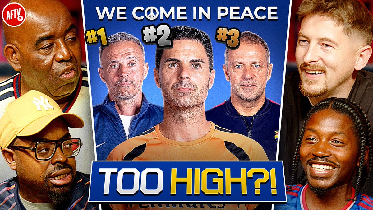 AFTVMedia's tweet photo. IS ARTETA ONE OF THE WORLD’S BEST MANAGERS? | We Come In Peace

Watch now 👉 https://t.co/TjPPDBFaQ7 📺

#WeComeInPeace https://t.co/6nk0BRhYEC