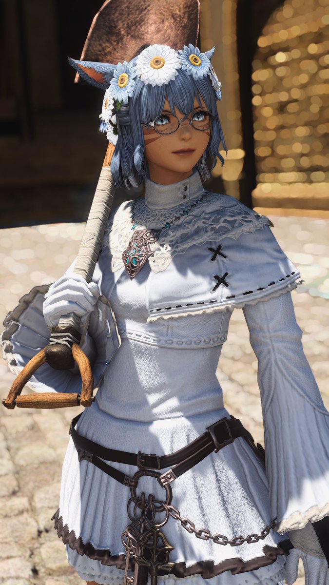 Dooglecat's tweet photo. Suncat Pohp’sae isn’t real. He can’t hurt you….with a shovel….

#pohposting #ffxiv #ff14 #gpose #gposer #miqote https://t.co/Zbx37h4dyW