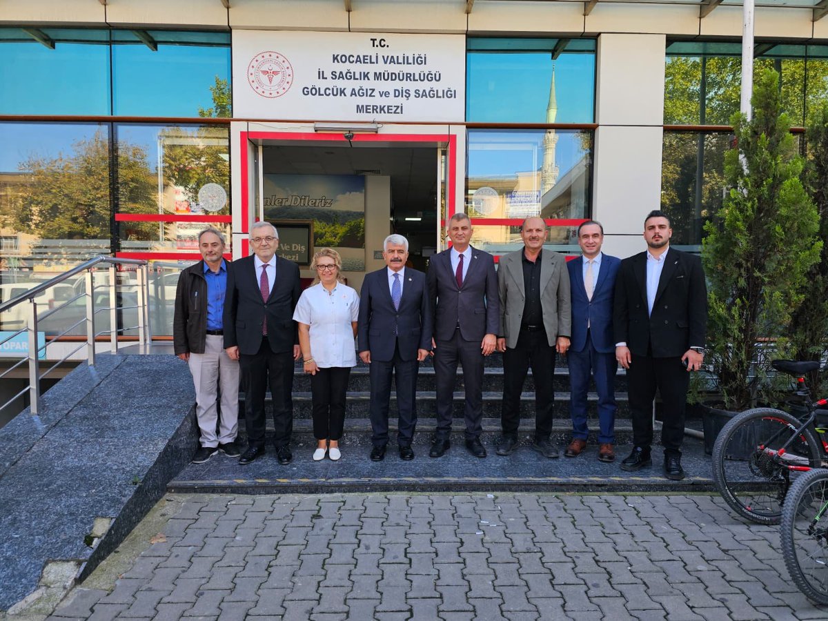 ProfDrHulagu's tweet photo. 📍 Gölcük

Gölcük Belediye Başkanımız Av. Ali Yıldırım Sezer, İl Sağlık Müdürümüz Op. Dr. Yüksel Pehlevan, AK Parti Gölcük İlçe Başkanımız Kemal Yavuz ve Gölcük İlçe Sağlık Müdürümüz Dr. Mustafa Serkan Şenel ile birlikte Gölcük Ağız ve Diş Sağlığı Merkezimizi ziyaret ettik.

Başhekimimiz Dt. Betül Gümen Helvacı ve merkez yönetimimizden sunulan ağız ve diş sağlığı hizmetleri ile devam eden çalışmalar hakkında bilgi aldık. Sağlık çalışanlarımızla bir araya gelerek özverili çalışmaları dolayısıyla kendilerine teşekkür ettik.

Hemşehrilerimizin nitelikli sağlık hizmetlerine daha kolay ulaşabilmesi için çalışmalarımızı kararlılıkla sürdürüyoruz. 🇹🇷