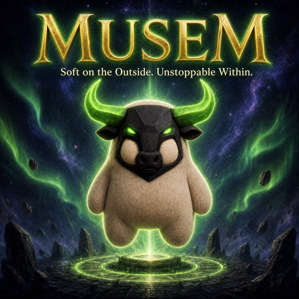 MUSEMCOIN's tweet photo. Soft on the outside. Unstoppable within.
Meet MUSEM — the gentle guardian with emerald horns and a storm inside.
@blknoiz06 
@elonmusk 
#MUSEM #CharacterDesign #Web3 https://t.co/Q4A3Vjh3Gy