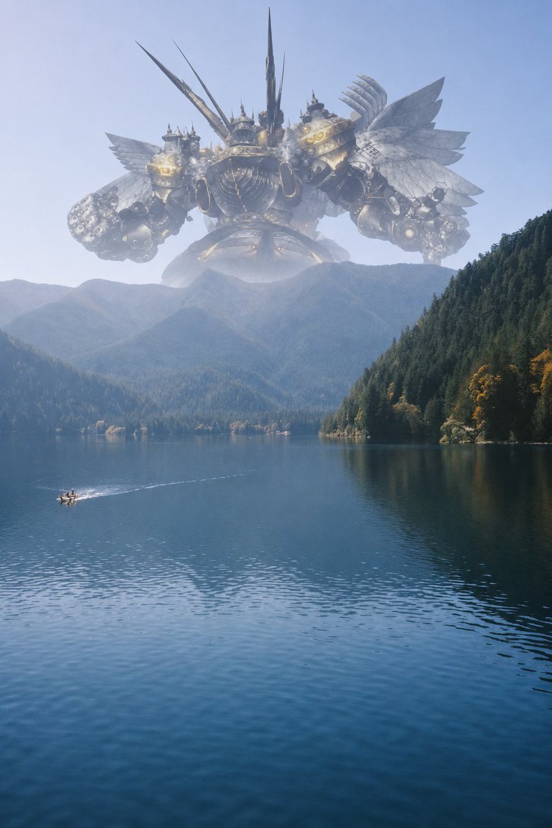 EnlargedChungus's tweet photo. Had such a great time at the alpine lakes here th- oh god oh fuck https://t.co/CtOKQS5o9c