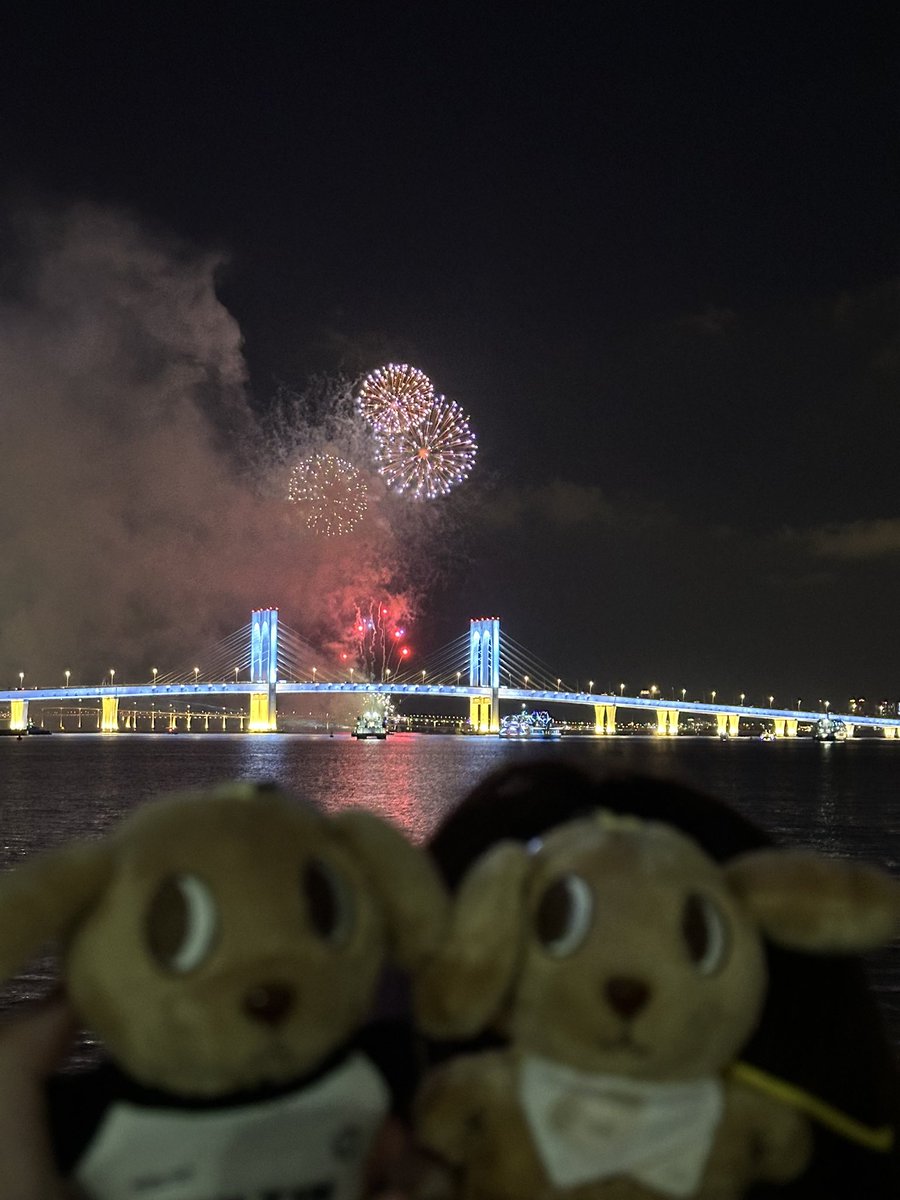 XiangYupp12's tweet photo. Brought TINTIN to see the fireworks 🎆 See you tomorrow!

#nongTINTIN 
#ppoohkt @ppoohkt https://t.co/GWh7n4Bzj1