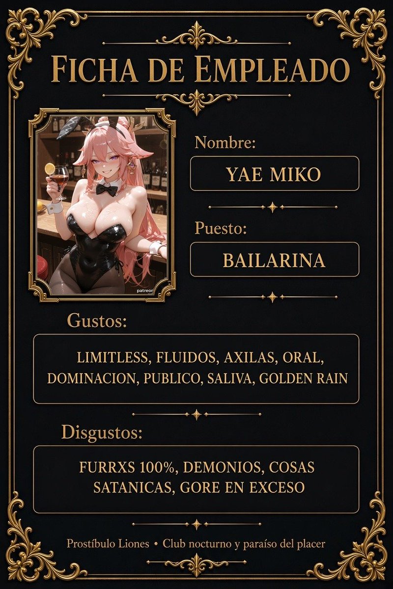 pinkyae_miko's tweet photo. 🌺ʟᴀ ᴢᴏʀʀɪᴛᴀ ʜᴀ ᴄᴏɴꜱᴇɢᴜɪᴅᴏ ᴜɴ ɴᴜᴇᴠᴏ ᴇᴍᴘʟᴇᴏ ᴇɴ ᴜɴ ᴄʟᴜʙ ɴᴏᴄᴛᴜʀɴᴏ ʏ ᴇꜱᴛᴀ ᴀɴꜱɪᴏꜱᴀ ᴘᴏʀ ᴄᴏɴꜱᴇɢᴜɪʀ ɴᴜᴇᴠᴏꜱ ᴄʟɪᴇɴᴛᴇꜱ

ᴠᴇɴɢᴀɴ ᴀʟ ᴄʟᴜʙ ᴅᴇ @Diana_la_putita ꜱɪ Qᴜɪᴇʀᴇɴ ᴘᴀꜱᴀʀ ᴜɴᴀ ɴᴏᴄʜᴇ ᴅɪᴠᴇʀᴛɪᴅᴀ✨🔥 https://t.co/GIR8ZjErXX
