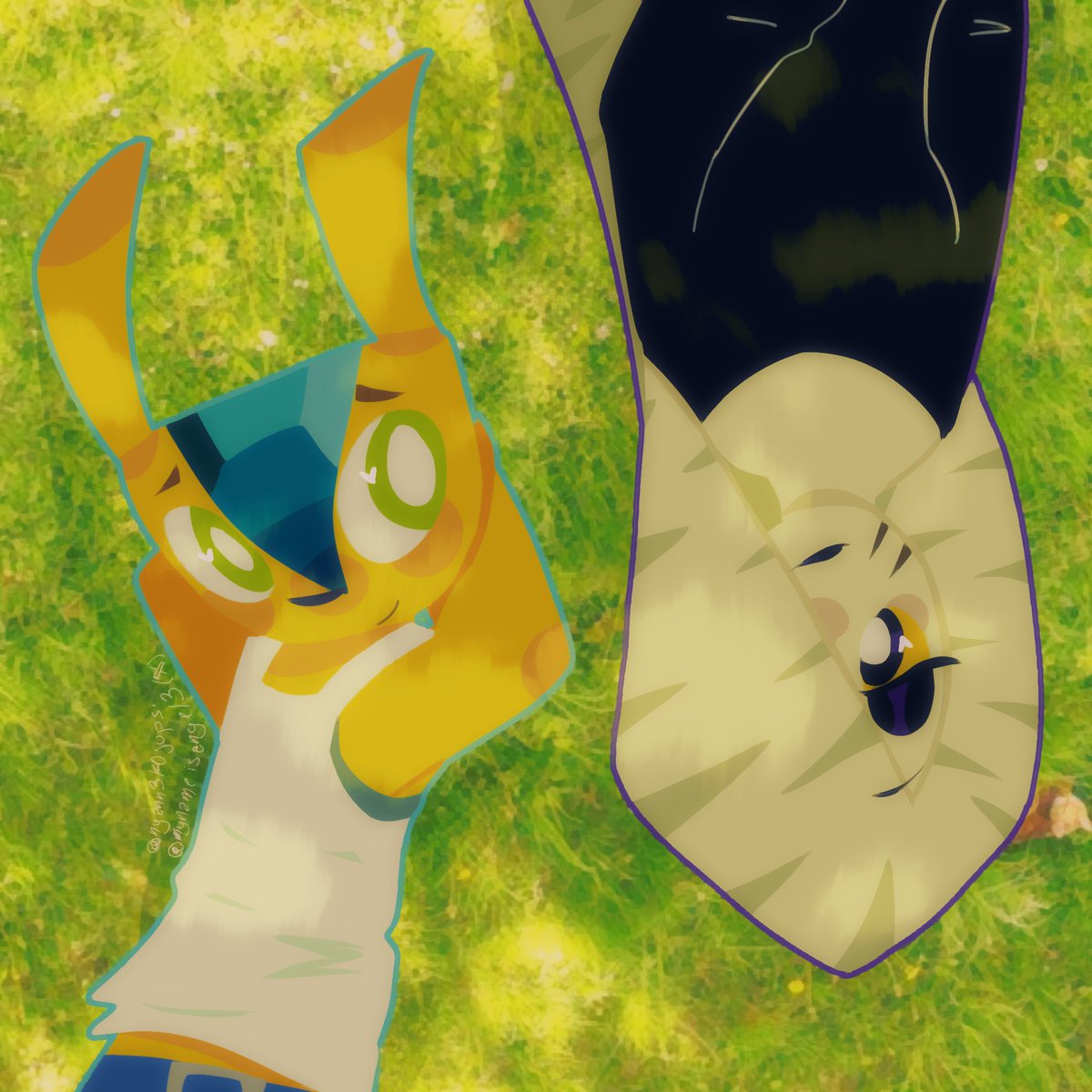 mynameisang3l's tweet photo. #TheShowMascotTV very first episode just came out! And to celebrate, I did this lil fanart :3 I hope you guys like it! Can't wait for ep 2! 
#tsmtv #fyp #mascotverse 

(THIS MASCOTVERSE AU BELONGS TO @__Izzylemon__ ) https://t.co/YVG2y4KbVV