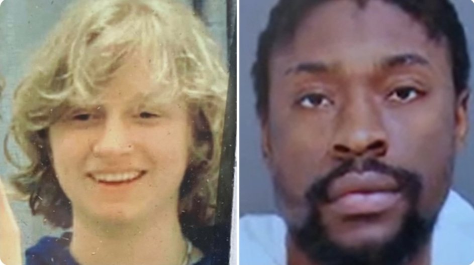 TheCCShowcast's tweet photo. Black man kills white kid...
No outrage. No national attention.
NO BEN CRUMP COMMENTS.

Marson Weh, a career violent criminal, killed 15 year old Michael Garr, a student in the Upper Darby, Pennsylvania. 

The teen was stabbed and slashed 11 times as he walked near his home. https://t.co/dvJZQWsv0x