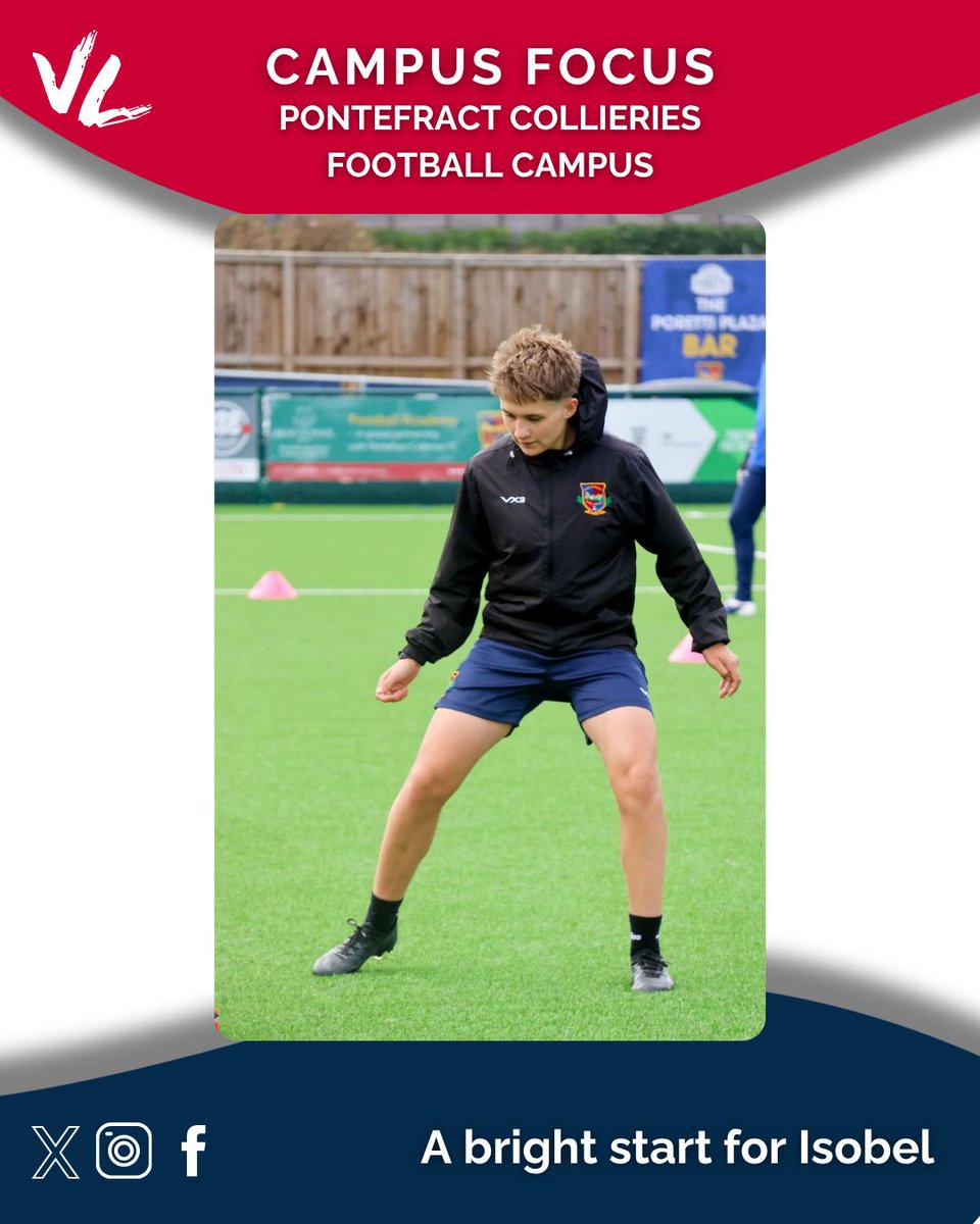 vlukeducation's tweet photo. A fantastic start to the year for Year 12 learner Isobel Williams at our Pontefract campus! Isobel has already made her mark by earning a place in the Ladies Team - a brilliant achievement and an exciting opportunity to develop her skills and experience #btecsport https://t.co/hL3xZXNaO8