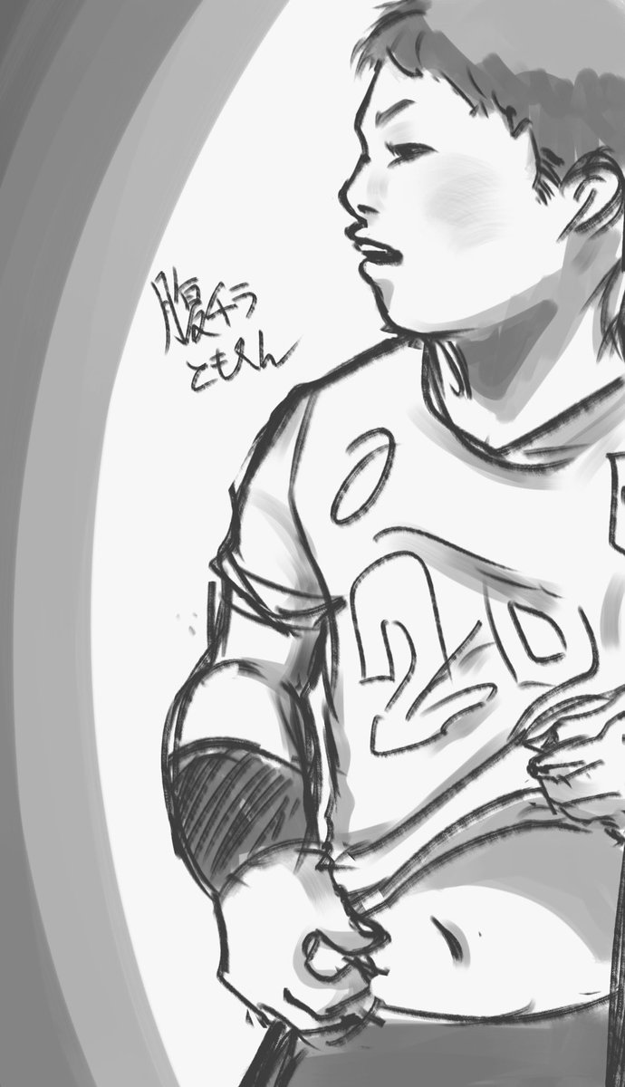 utanosabu_aka's tweet photo. 歯を出してにこにこに笑ってるともくんが描きたいのに！！！ https://t.co/ScagXnPQ19