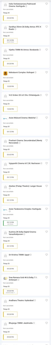 DhonifiedRebel's tweet photo. #TheParadise Hyderabad 
Post 7.30PM shows : 1.92cr plus with around 71% occupancy
Excellent hold 💥 https://t.co/ZHJZVqQ3bL