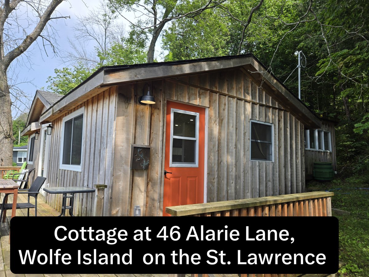 Sher417's tweet photo. Happy Friday!

1666-1668 Victoria St., Collins Bay. BOTH house &amp; lot for $639,000. MLS X13728790.

46 Alarie Lane, Wolfe Island. Cottage. MLS X13159526. $399,900!

715 North Shore Rd., Rideau Lakes. MLS # X13727234. $1,250,000. Listed by Tracey McGinn.

Favourite one to share? https://t.co/wPPFIcTPRI
