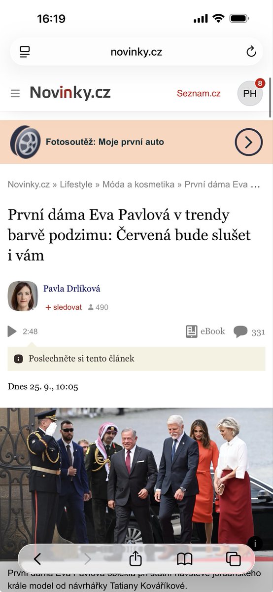 PetrHolec's tweet photo. PR plnění Hradu @prezidentpavel za naše prachy s ulhaným Seznamem v praxi. Seznamu to taky moc sluší‼️🫣 https://t.co/ak7Qa7eEHP