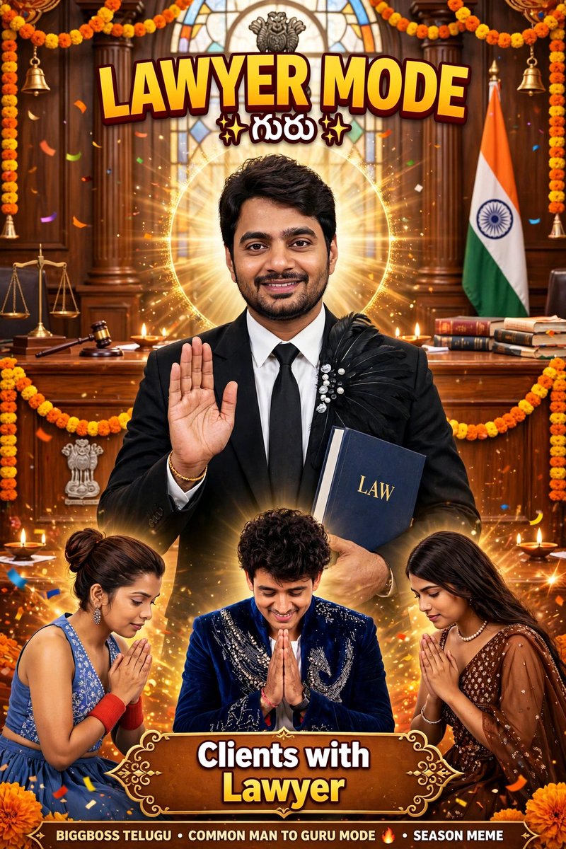 3DViewfcc's tweet photo. Lawyer Rohith on duty , Nuvvenduku ra madyalo vastav, Chetha group ki leader #Rohith
#BiggbossTelugu10 #BiggBossTelugu10 https://t.co/MpEy34d9Jp