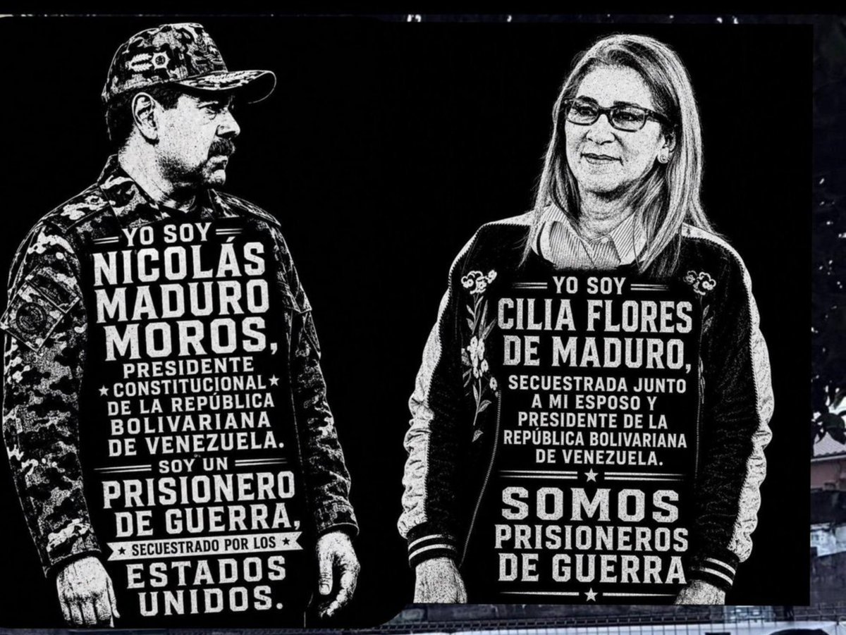 monagasven's tweet photo. Libertad para la pareja Presidencial de Venezuela 🇻🇪 https://t.co/lD9zCpMVIw