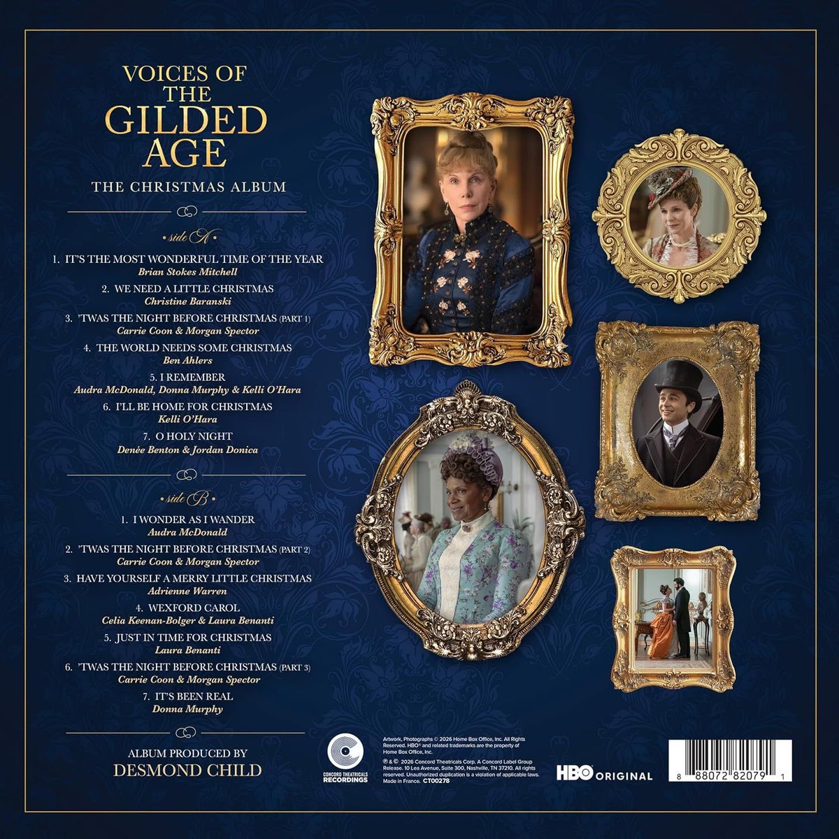 kevinddaly's tweet photo. The Gilded Age Christmas album is dropping on November 6 https://t.co/oBMSBuJY98 https://t.co/oTHwUyauZz