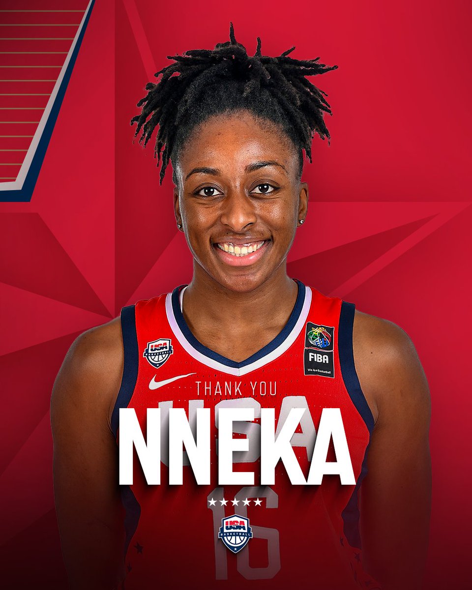 usabasketball's tweet photo. 5x USA Basketball gold medalist Nneka Ogwumike is retiring from the WNBA.

Congratulations Nneka on an extraordinary basketball career! https://t.co/VYWmrxgxlI