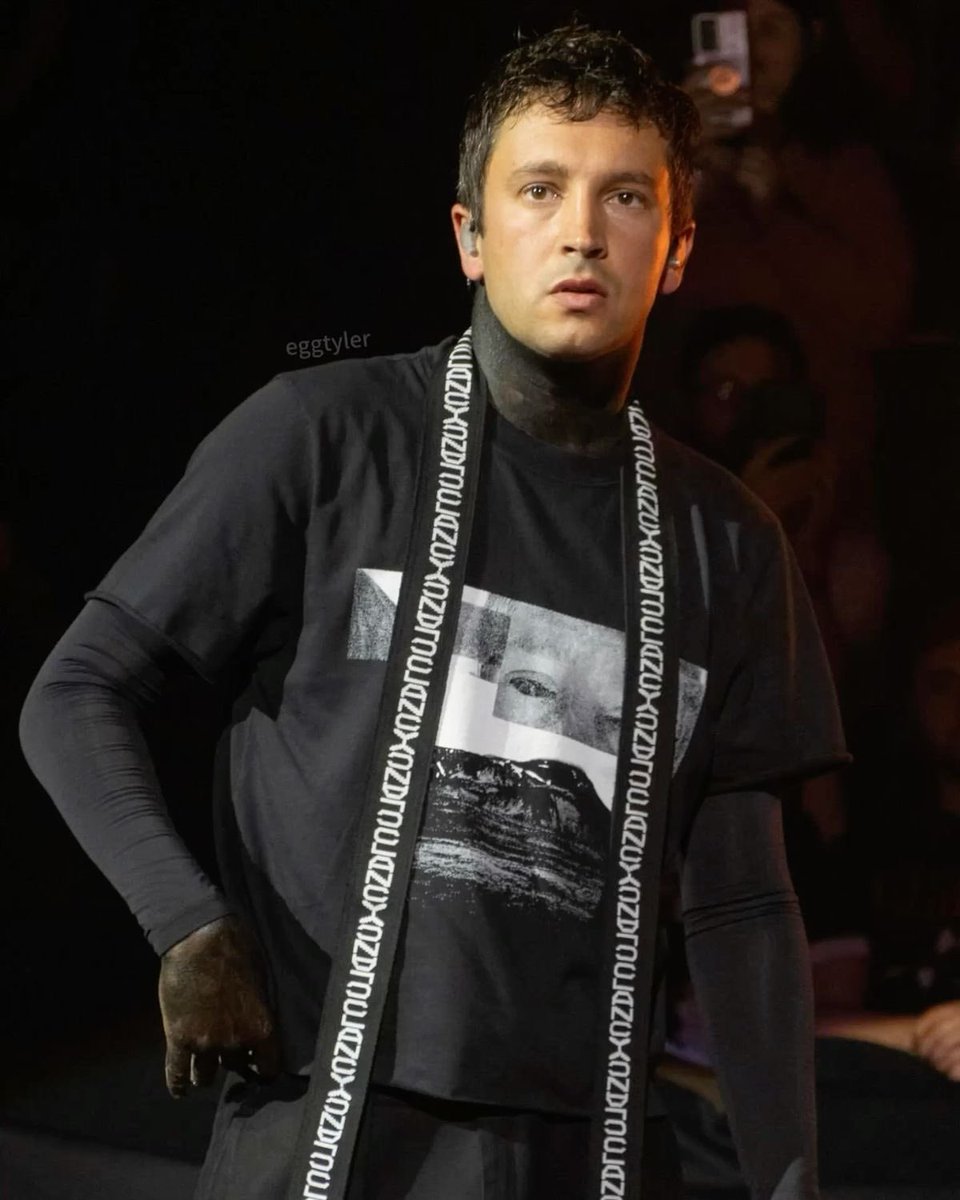 xeinnoz's tweet photo. i need tyler in all black again please i’m begging please please https://t.co/ZLDmXLSjha