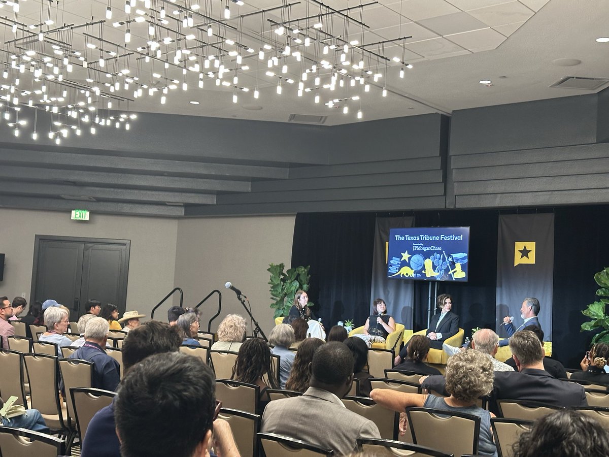 jessica_priest's tweet photo. At #TribFest2026, @lilykepner asked Rep. @RepRamonRomero why he thinks some Texas lawmakers turned against DEI.

“Maybe because it’s been successful. Because success is a threat,” @RepRamonRomero said. 

TribFest continues through Saturday. Join us: https://t.co/xvYgR4OZjG  https://t.co/Y7dHV3vZQ8