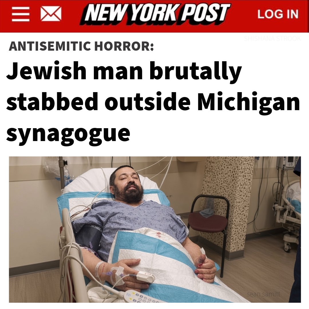 RabbiJeffx's tweet photo. This JEWISH MAN stabbed HIMSELF and FAKED an antisemitic hate attack.

@grok Yes/No https://t.co/IMnp67geff