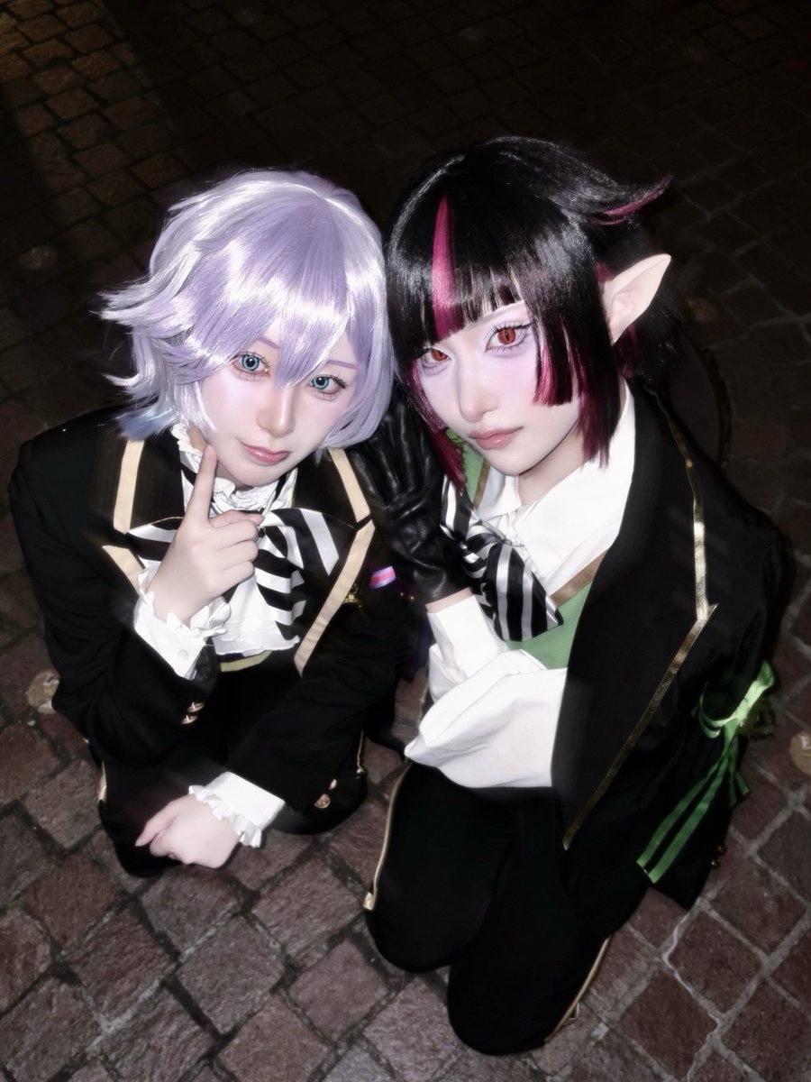 miv0vl's tweet photo. 念願仮装ｲﾝﾊﾟリリアで可愛いエペルと行ってきたよ🎀
 #Dハロツイステ
 #Dハロ仮装2026 https://t.co/8GhRg0ZejV