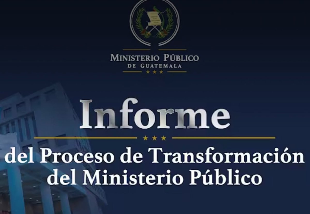 🔴 EN DIRECTO | Hoy, a las 9:00 de la mañana, el Ministerio Público ofrecerá una conferencia para presentar lo que denomina su “Proceso de transformación del…