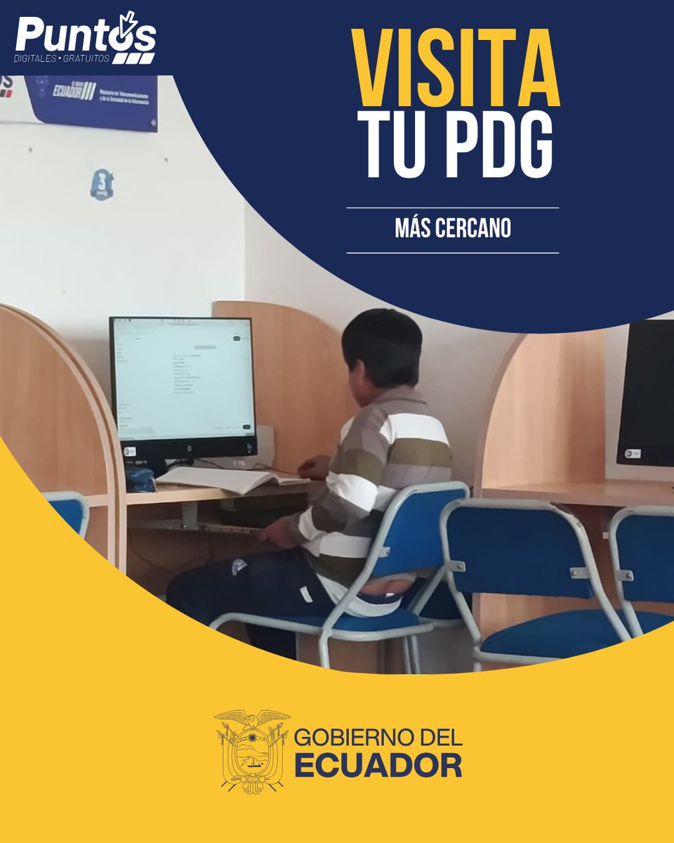 Coti005Pdg's tweet photo. En el Punto Digital Gratuito Belisario Quevedo tienes un espacio para realizar tareas, investigar, aprender a utilizar herramientas digitales y fortalecer tus conocimientos.
📷 Aprovecha la tecnología y sigue aprendiendo. https://t.co/AnjzKlqaQg