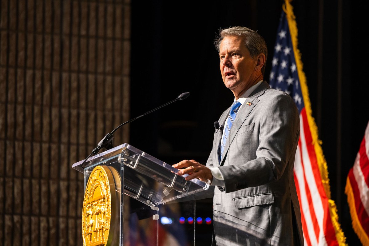atlchamber's tweet photo. 13 years as the No. 1 state for business starts with a strong workforce.

Yesterday in Atlanta, @GovKemp joined education, business and workforce leaders at the Governor’s Workforce Summit to highlight Georgia’s continued investment in talent.

From K-12 through higher education and technical training, Georgia is building strong talent pipelines that connect people with opportunity and employers with the workforce they need to grow.

The result? A workforce that keeps Georgia competitive and ready for what’s next.
