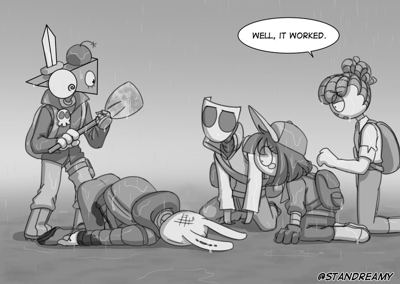 Standreamy's tweet photo. Everyone say "thank you" to Zooble.

#funnybunny #tadc #tadcfanart

115/? https://t.co/NpuKc9q0j7
