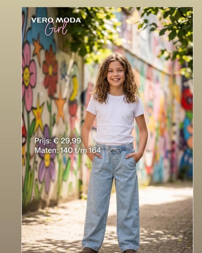 DustinSchrujy's tweet photo. Handige jeans met stretch in de taille van Vero Moda Girl. Ontdek de nieuwe collectie nu in onze winkels! https://t.co/mzeMouR9BO