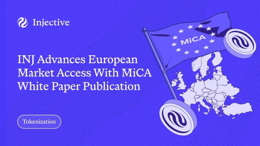 King_118811's tweet photo. Hey..

$INJ is making its move into @injective Europe. 🇪🇺

I have seen that the MiCA whitepaper for $INJ has been filed and is now listed in ESMA’s Interim MiCA Register.

Here is what caught my attention.

A thread.. https://t.co/Wr11tyvFLD