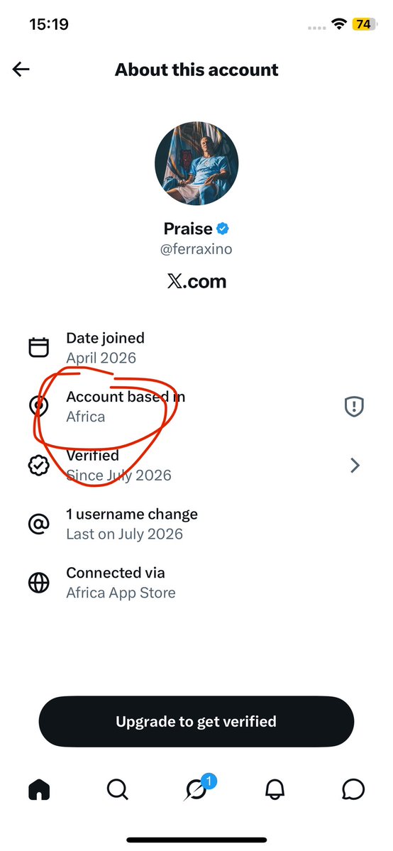 JamesScott888's tweet photo. @ferraxino @David_Ornstein @TheAthleticFC Account based in Africa.  Shut up you mug https://t.co/q7MFrLkxUU