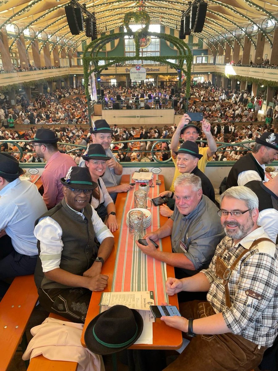 BeccaKraushaar's tweet photo. 🥨 Putting faces to names, reconnecting with familiar ones, and discussing cyber resilience with industry peers in Munich this week. 🍻
Learn more: https://t.co/0AFsDe3xyH
 #CyberResilience #Networking #Infinidat https://t.co/Bups0HDExh