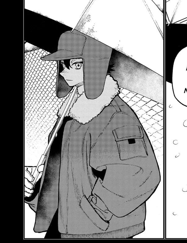 enjten's tweet photo. urana giving follo a design like he came straight out of a romance manga except hes the annoying second male lead https://t.co/h52N30ypeP