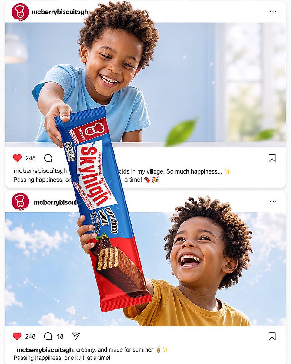 twellium_ghana's tweet photo. Happiness is better when it’s shared. 🥰🍫 😋
#skyhigh #chocolatewafer #mcberrybiscuits #twelliumghana #mcberry https://t.co/TIDgPmAgfM