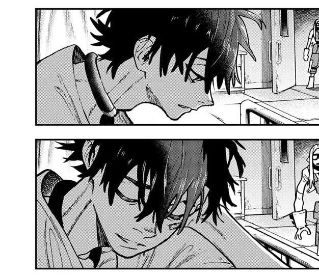 enjten's tweet photo. urana giving follo a design like he came straight out of a romance manga except hes the annoying second male lead https://t.co/h52N30ypeP