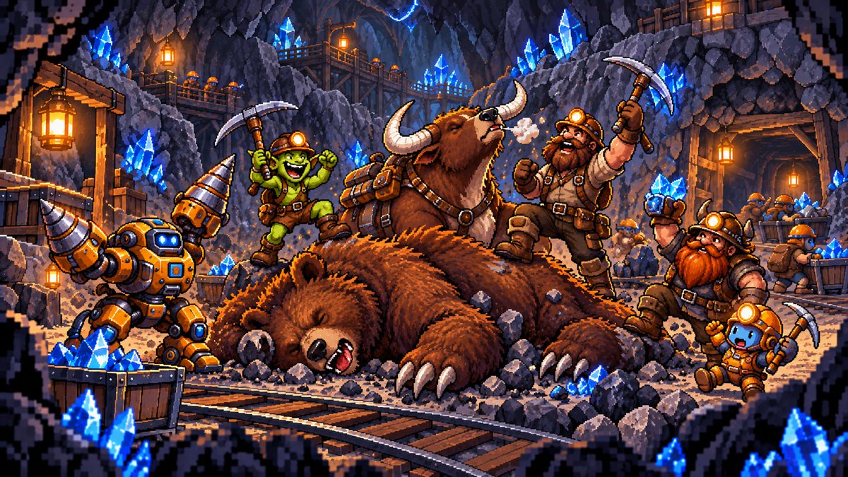 CoreBound_RH's tweet photo. @frankdegods It’s okay we took down the bear in the caves! https://t.co/U5HbpJqgSN