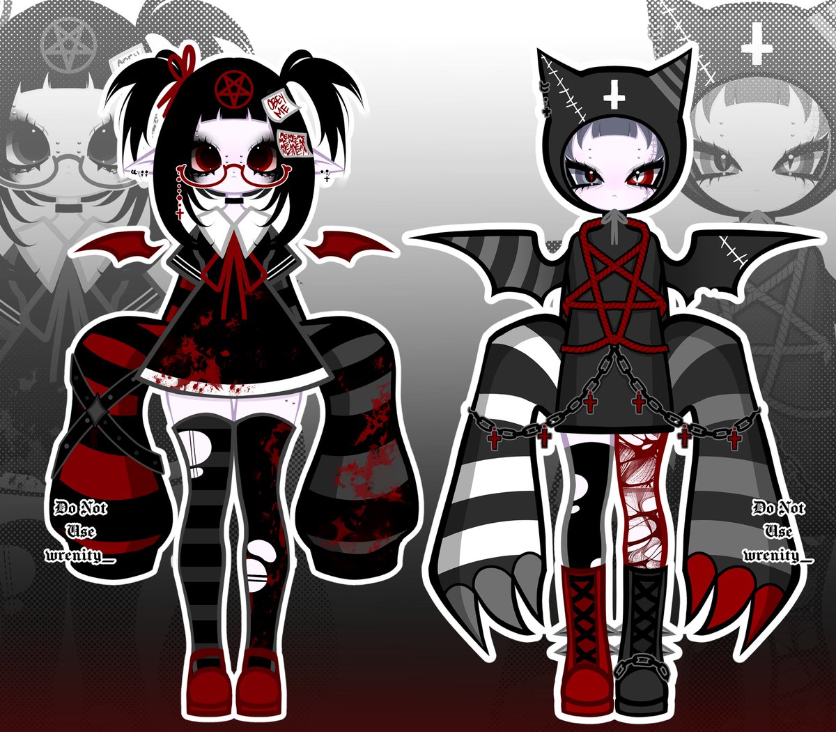 wrenity_'s tweet photo. My Occult Club Members https://t.co/ftCk8AsomO