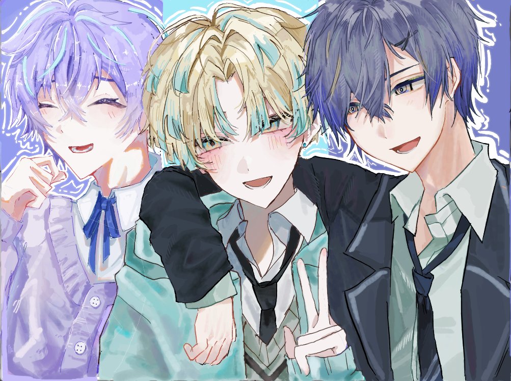 Ra1ca00's tweet photo. 絵チャ合作
参加させていただきました〜♪ https://t.co/drKQ7cbHAt