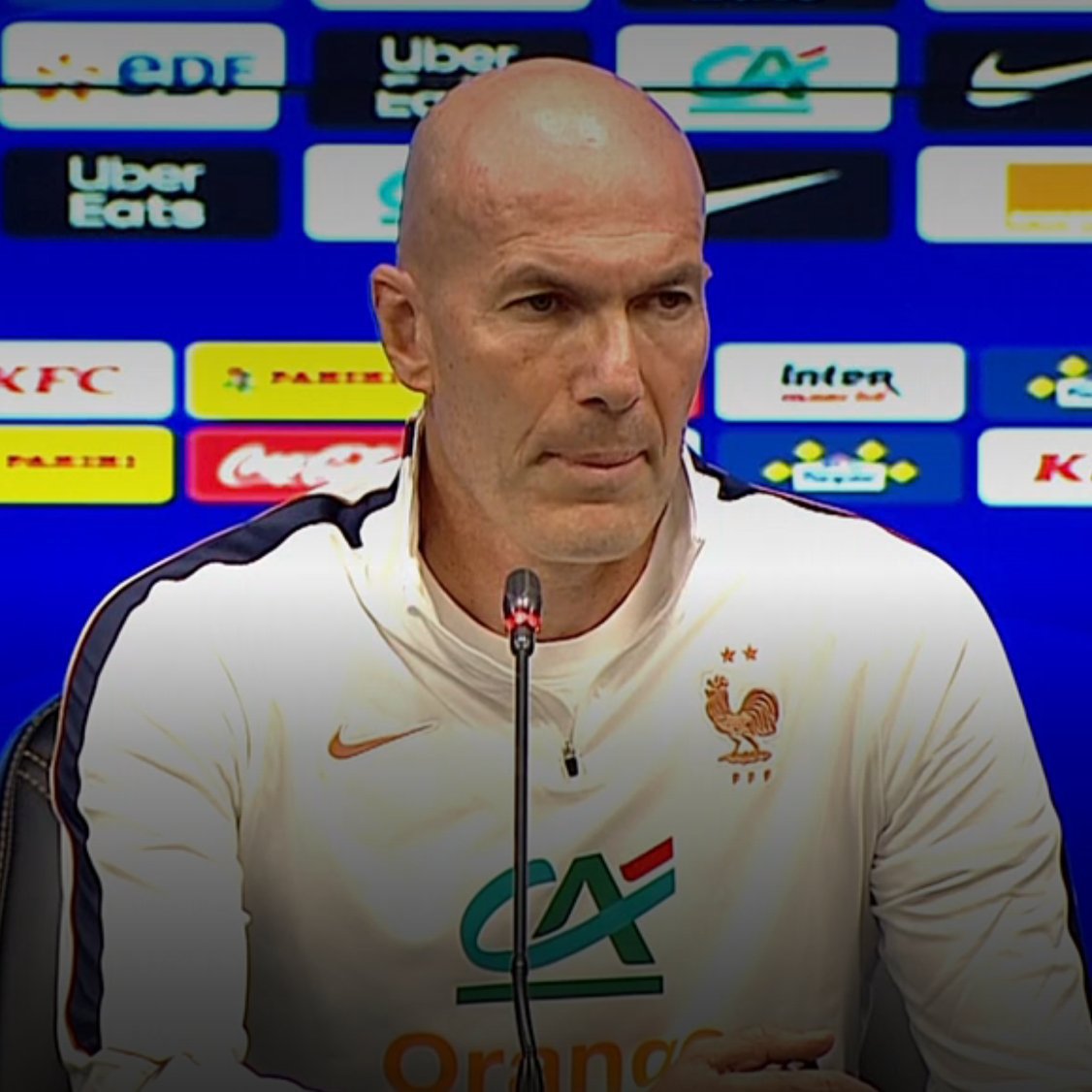 UtdBlakee's tweet photo. 🚨🇫🇷 Zinedine Zidane on whether he would let Mbappé play for France at 41:

Reporter: 🗣️"Zizou, if you’re still the France manager when Mbappé turns 41, would you still allow him to play for the national team?”

Zinedine Zidane: 🗣️“Of course I wouldn’t allow him to play. He’s not Cristiano Ronaldo. Only Cristiano can keep playing at that age and still perform at the highest level.

Mbappé is a phenomenal player, but there has to be a limit.

At 41, I would expect him to be enjoying retirement rather than preparing for another international tournament.

Cristiano is a completely different case.

The man has rewritten the rules of longevity.

If Mbappé wants to play until 41, he’ll have to convince me he can do what Cristiano has done.

Until then, I’m not taking that risk.

There is only one Cristiano Ronaldo.”