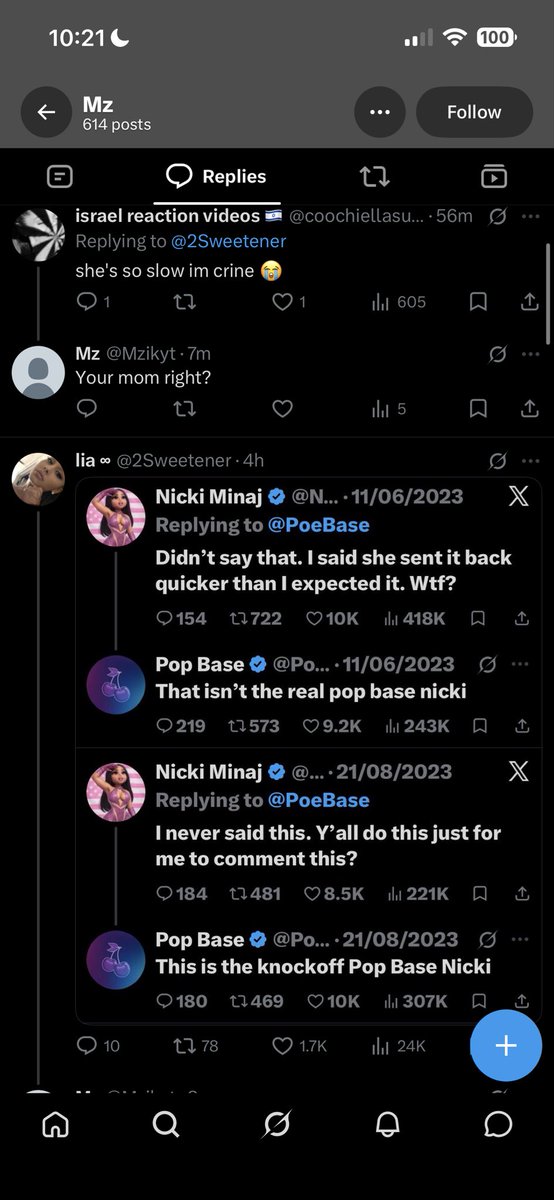 MariahSeeing's tweet photo. @Mzikyt @gay2bezbar @2Sweetener You can't call anybody else jobless like you isnt tweeting to defend somebody who doesn't even know or care about you all day😭😭 https://t.co/HknjAMALFu