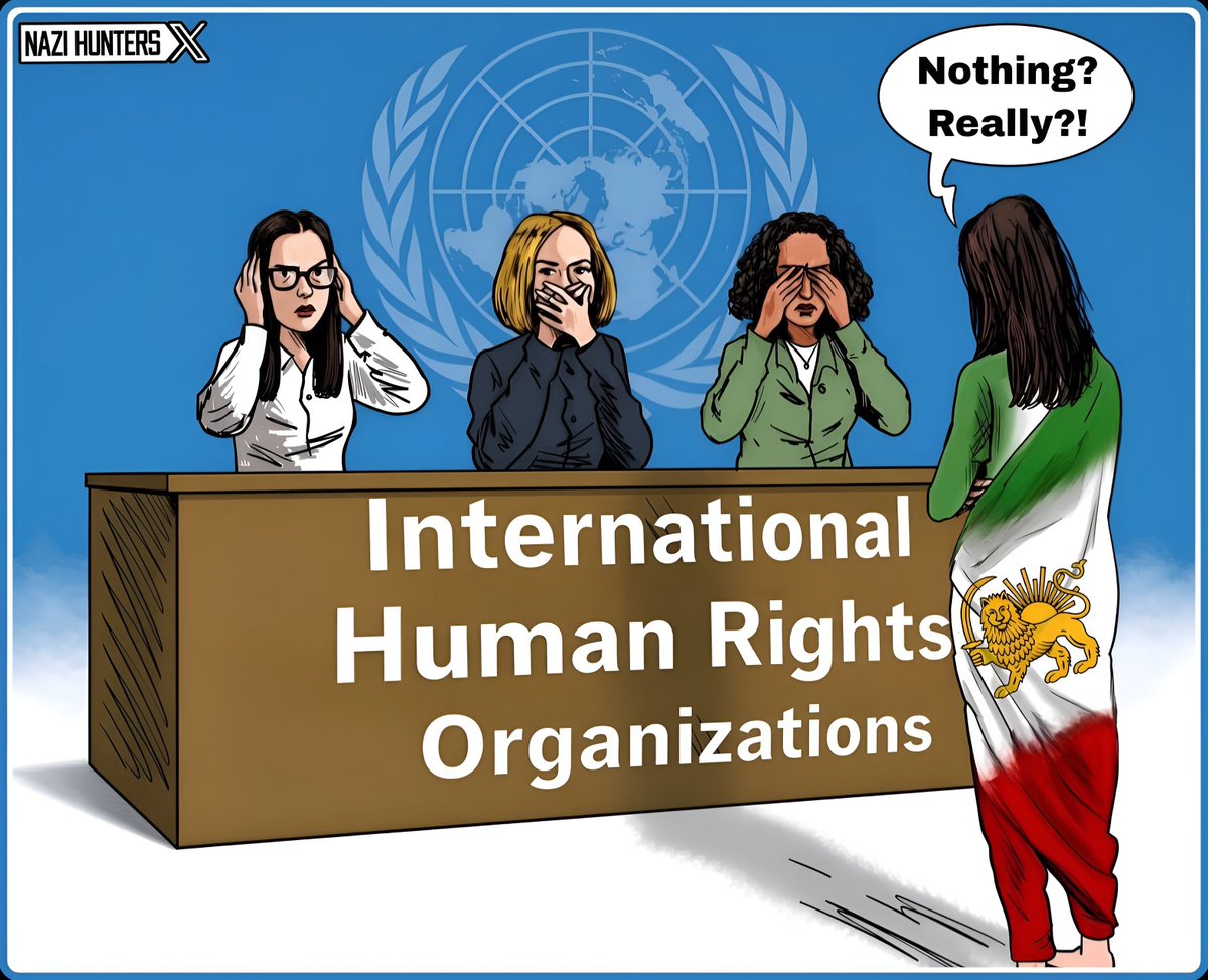 HuntersOfNazis's tweet photo. Selective outrage: the official policy of International Human Rights Organizations.

What a disgrace. https://t.co/icGAw2bWhX