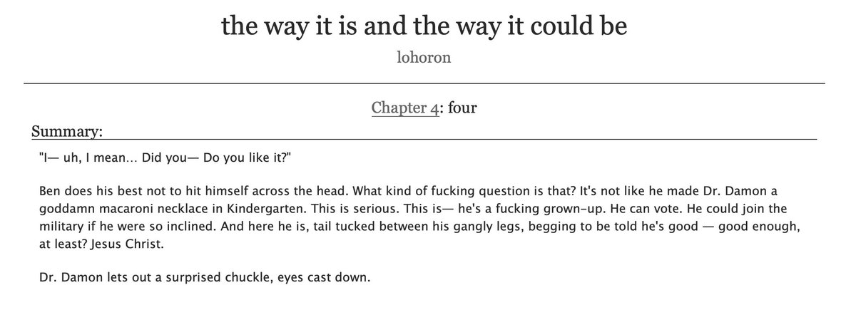 toothlessben_'s tweet photo. hi.. chapter 4 is up :) https://t.co/BAmDkrzk04 https://t.co/ABk62ilrfA