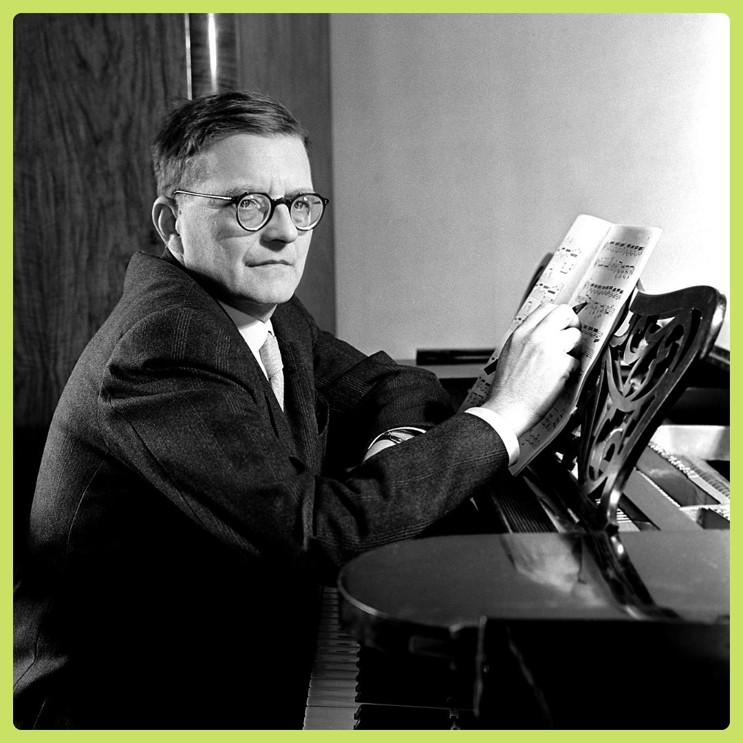 leoocarrasco's tweet photo. Dmitri Shostakovich 
Nascido dia 25 de setembro de 1906 em São Petersburgo, Rússia. #Shostakovich #compositor #pianista https://t.co/odn532xvkw