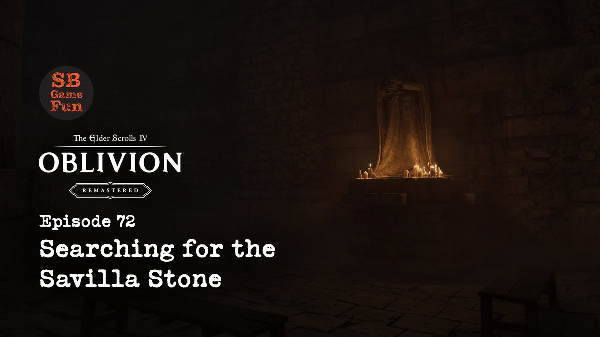 SBGameFun1's tweet photo. It's an Oblivion Remastered Friday! Today, we turn back to our Thieves Guild quest and search for the Savilla Stone hidden in the Ancestor Moth Cave. Enjoy! https://t.co/Z94znTnRX4 #SBGameFun #Oblivionremastered #PlayGames #HaveFun https://t.co/qfcBiFVLwR