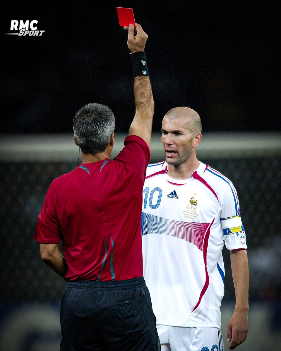 RMCsport's tweet photo. Pourquoi Zidane n’est pas suspendu pour sa première avec les Bleus depuis son exclusion en finale du Mondial 2006.
https://t.co/oDehfFcxLy https://t.co/hJGvfVA7kI